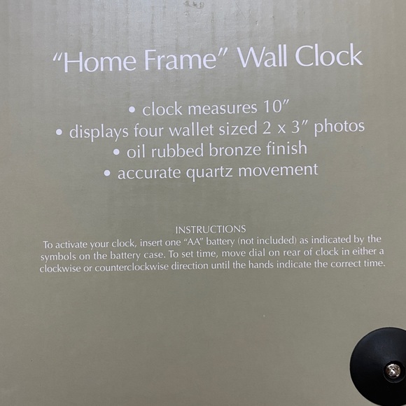 Home Frame Wall Clock Love Builds A Happy Home Christmas Gift - Picture 5 of 8